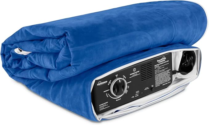 SoundAsleep Products SoundAsleep CloudNine Series Air Mattress with Dual Smart Pump Technology Queen Size