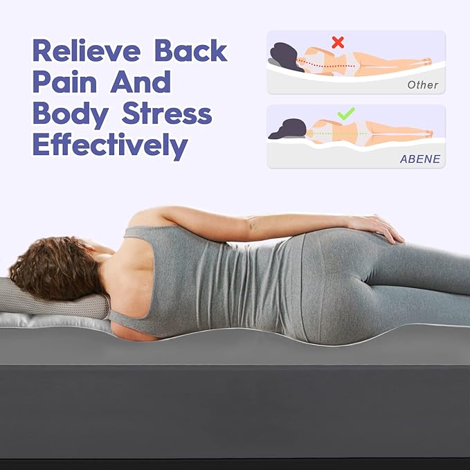 ABENE Mattress Topper Full for Back Pain Relief, Extra Thick Mattress Pad Pillowtop, Soft Mattress Protector Cover with 8"-21" Deep Pocket, Overfilled Down Alternative Filling (Gray, Full)