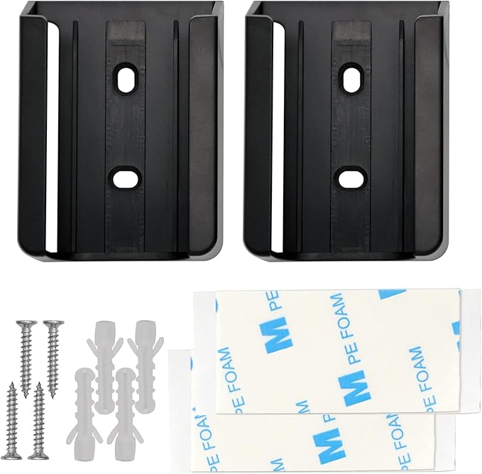 CENMING Ceiling Fan Remote Control Wall Mount Holder for Hampton Bay Home Decorators Collection Thermostatic Remote Model HD3 2AAZPHD3 KUJCE10320 TR222A 68108 98108 UC7225T (2 Pack)