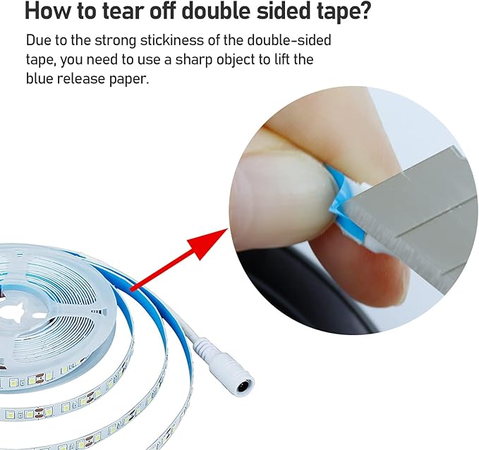 12V 5M/16.4ft LED Strip Light Warm White 3000K 600LEDs Flexible SMD2835 High Brightness No-Waterproof IP20 LED Tape Lights for Bedroom Kitchen Party etc(No Power Supply)
