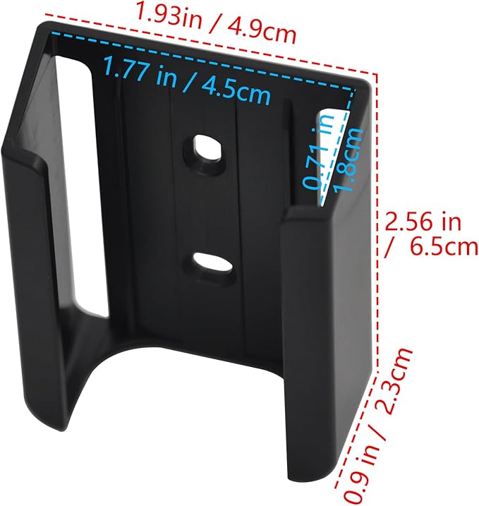 CENMING Ceiling Fan Remote Control Wall Mount Holder for Hampton Bay Home Decorators Collection Thermostatic Remote Model HD3 2AAZPHD3 KUJCE10320 TR222A 68108 98108 UC7225T (2 Pack)