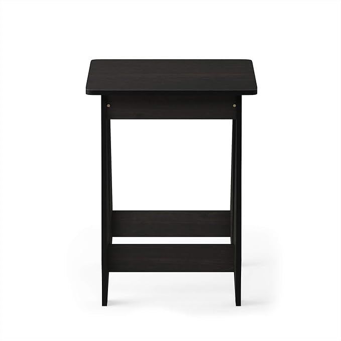 FURINNO Beginning, End Table, Espresso