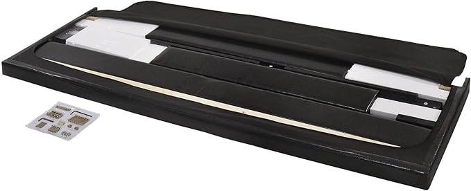 Crown Mark Erin Upholstered Panel Bed in Black, King