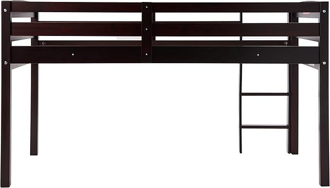 Concord Junior Loft Bed, Twin, Cappuccino