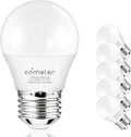 comzler 6W A15 LED Bulb Daylight 60 Watt Equivalent, E26 Medium Screw Base Small Light Bulb Cool White 5000K, Home Lighting Decorative Ceiling Fan Light Bulbs Non-Dimmable(Pack of 6) …