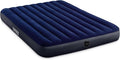 Intex 64759E Dura-Beam Standard Downy Air Mattress: Fiber-Tech – Queen Size – 10in Bed Height – 600lb Weight Capacity – Pump Sold Separately