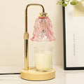 Candle Warmer Lamp with Timer, Adjustable Height and Dimmable, Birthday Christmas Gifts for Women, Mothers Day Gifts for Mom, Unique House Warming Gifts New Home Decor(Pink)