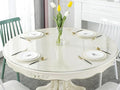 Deep Dream 1.5mm Thick 47 Inches Clear Round Table Protector, Round Table Cover, Tablecloth Protector, Table Protector for Dining Room Table & Office