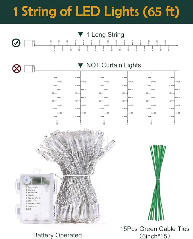 JACKYLED 84Ft 12 Pcs Artificial Ivy Garland Fake Vines with 65ft 200 LED String Lights and Remote Control Faux Hanging Leaves