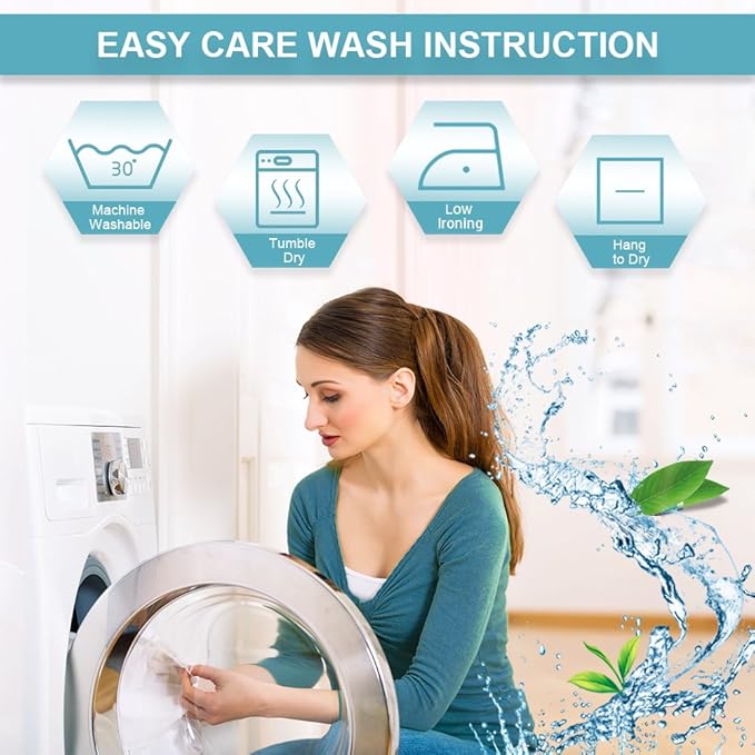 RYB HOME Flax Linen Blend Curtains 90 inches Long for Living Room Bedroom, Light Filtering Semi Translucent Window Treatments for Home Office, W 52 x L 102 inches, Terracotta, 2 Panels