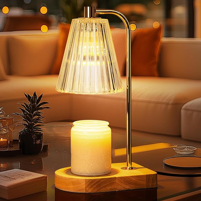Marycele House Warming Gifts New Home, Candle Warmer Lamp Housewarming Gifts for Couples Women Friends, Wax Melt Warmer Lamp, Unique Gift Ideas for Home Living Room Decor