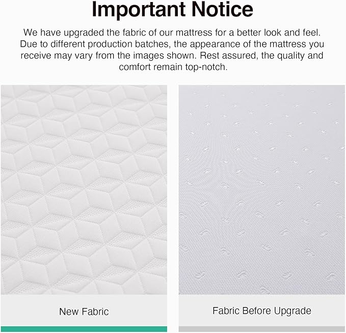 Novilla Queen Mattress, 10 Inch Memory Foam Mattress Queen Size with Comfort Foam for Pressure Relief & Cool Fresh Sleep,Removable Washable Cover, Memory Foam Mattresses, Medium Firm