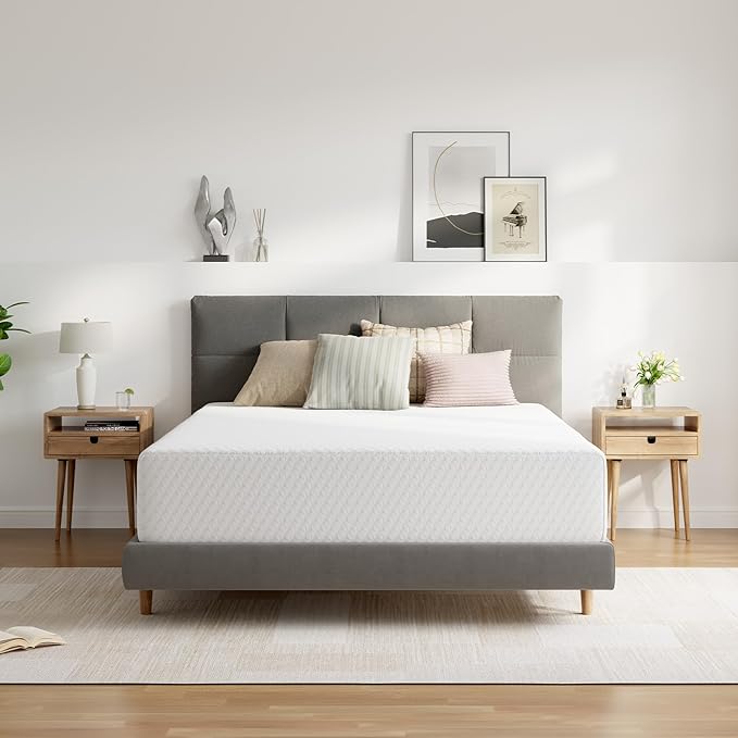 Novilla King Size Mattress, 10 Inch Memory Foam Mattress King for Pressure Relief & Comfort Sleep, Removable Washable Cover,CertiPUR-US Certified Mattresses in a Box, Plush