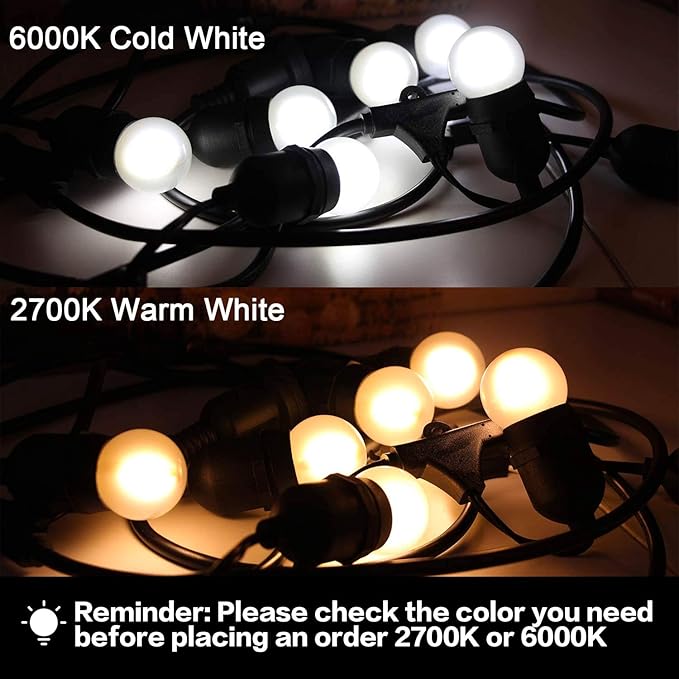 G40 1.5W Low Wattage Led Bulb Equivalent 15 Watt Light Bulbs Standard E26 Base CRI90+ Non-Dimmable for Home Lighting Decorative 150-Lumen 15-Pack (Frosted, 1.5W=15W Soft Warm White 2700K)