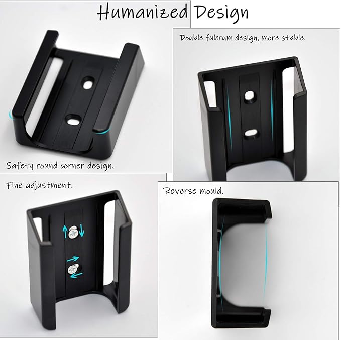 CENMING Ceiling Fan Remote Control Wall Mount Holder for Hampton Bay Home Decorators Collection Thermostatic Remote Model HD3 2AAZPHD3 KUJCE10320 TR222A 68108 98108 UC7225T (2 Pack)