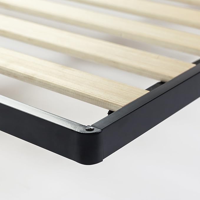 ZINUS Deepak Easy Assembly Wood Slat 1.6 Inch Bunkie Board, Bed Slat Replacement, King