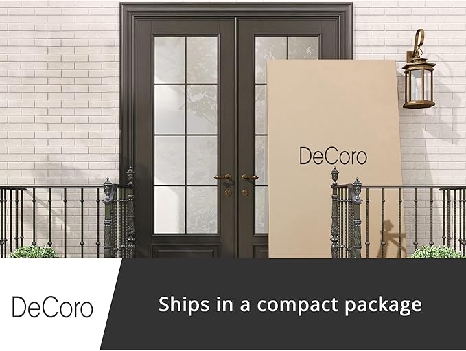 Decoro Mornington Upholstered 2.0 Platform Bed, Button-Tufted Fabric Headboard and Metal Frame with Wood Slat Support, Linen, King