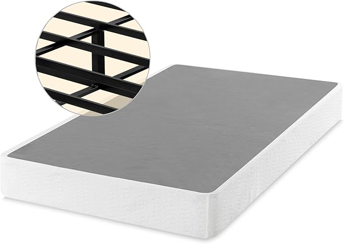 ZINUS 9 Inch Twin XL Metal Smart Box Spring, Mattress Foundation, Strong Metal Frame, Easy Assembly