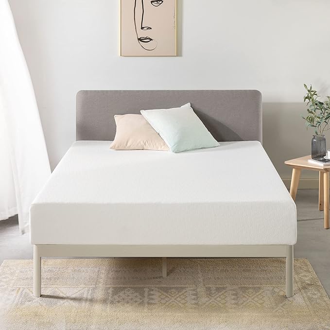 Best Price Mattress 10 Inch Cal King Mattress Bed-In-A-Box, Green Tea Memory Foam