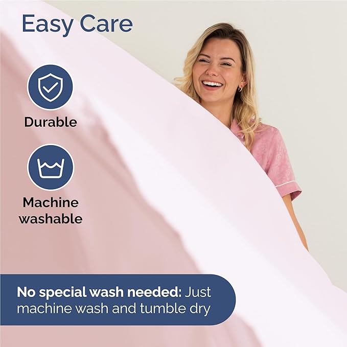 Twin XL 4 Piece Sheet Set - Comfy Breathable & Cooling - Soft Hotel Luxury Bedding Set with 8-16 Inch Deep Pockets - 1 Flat & 1 Fitted Sheet & 2 Pillowcases - Wrinkle Free & Easy Care - Lavender Pink