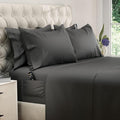 DREAMCARE Full Size Sheet Set – 6 pcs Cooling Bed Sheets – up to 21” Deep Sheets Full Size Bed Set – 2500 Supreme Collection – Extra Soft 100% Brushed Microfiber Hotel Luxury with Side Pocket – Gray