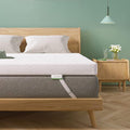 Novilla 2 Inch Gel Memory Foam Mattress Topper for Cool Fresh Sleep & Pressure Relieving, Soft Twin Mattress Topper with Breathable Bamboo Cover,Twin Size, Yozora