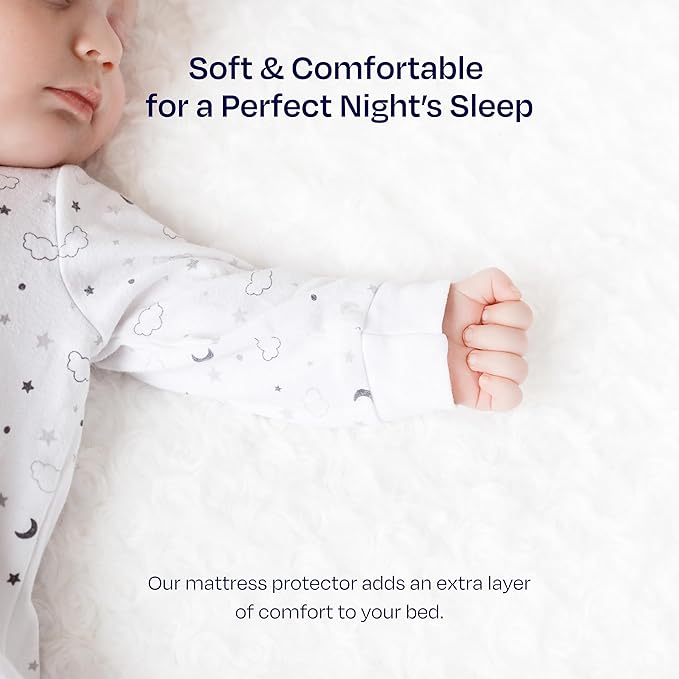 California Design Den Premium Waterproof Mattress Protector for Full Size Bed - Soft, Cooling, Noiseless, Machine Washable, Fitted Mattress Cover with 8-20 Inch Deep Pockets