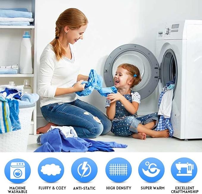 Fleece Cow Print Blanket for All Season - Premium Lightweight Anti-Static Pink and Ivory Queen/Full Size Blankets, Bedroom Decor 90" x 90"(Pink Cow)