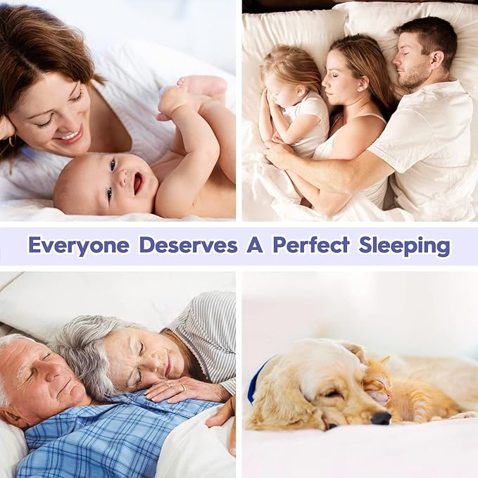 ABENE Full Size Mattress Topper for Back Pain Relief, Extra Thick Mattress Pad Pillowtop, Soft Plush Mattress Cover Bed Topper with Deep Pocket, Overfilled Down Alternative Filling, White