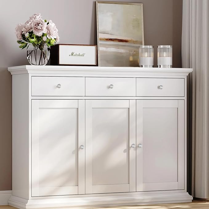 10 Pack Kitchen Cabinet Knobs Round Sunflower Dresser Knob Modern Drawer Hardware Cupboard Handles Furniture Knob for Bathroom Single Hole Knobs for Wardrobe Polished Chrome TYH-BC-K10