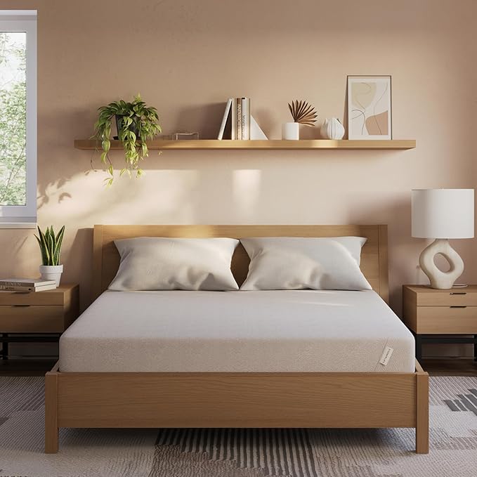 Kin By Tuft & Needle Firm 8" King Adaptive Foam Mattress in a Box, Cooling Pressure Relief, Balanced Support, 100 Night Trial, Fiberglass-Free, CertiPUR-US, 10-Year Limited Warranty