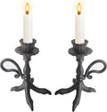 Claw Foot Candlestick Holders - Feet Taper Candle Holders, Black Candlesticker Holders Set 2