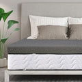 VALUXE 3 Inch Gel Memory Foam Mattress Topper California King Size High Density Cooling Pad Pressure Relief Bed Topper Grey (with Removable & Washable Bamboo Cover)