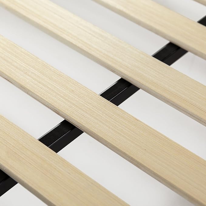 ZINUS Deepak Easy Assembly Wood Slat 1.6 Inch Bunkie Board, Bed Slat Replacement, King