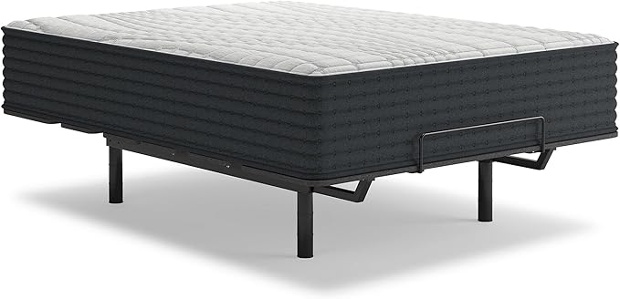 Signature Design by Ashley Hybrid 1300 13 Inch Plush Gel Memory Foam Mattress with Edge Support for Pressure Relief, King, Fiberglass Free, Mattress in A Box