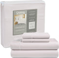 800 Thread Count Egyptian Cotton Sheets Queen Sheet Set Deep Pocket,100% Cotton Bed Sheets Queen Size Set, No Pill Soft & Comfy Naturally Cool Breathable Elasticated Sheet & Pillowcase Sets-Lavender