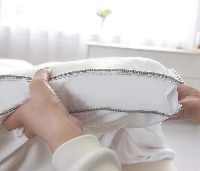 COMFORT BOOST™ Extra Thick, Cooling Mattress Topper — Pillowtop, Down Alternative Mattress Pad with Deep Pockets (8-21" Depth) Fits All Mattress Sizes, Helps Ease Back Pain & Protects Mattress — Full