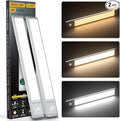 Under Cabinet Lights,88 LED Operated Motion Sensor Light Indoor,2200mAh USB Rechargeable Closet Lights, 2 Pack Magnetic Dimmable Closet Lights，Wireless Under Counter Lights for Kitchen, Stairs