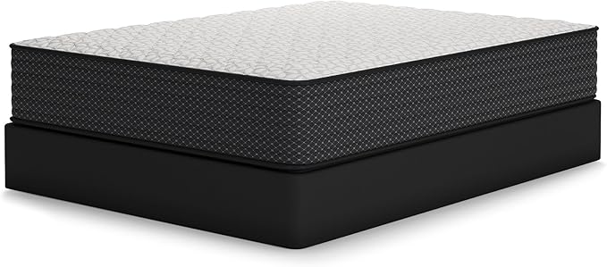 Signature Design by Ashley Limited Edition Firm 12 Inch Hybrid Mattress with Gel Memory Foam and Edge Support for Cool Sleep and Pressure Relief, California King, Fiberglass Free, Mattress In A Box