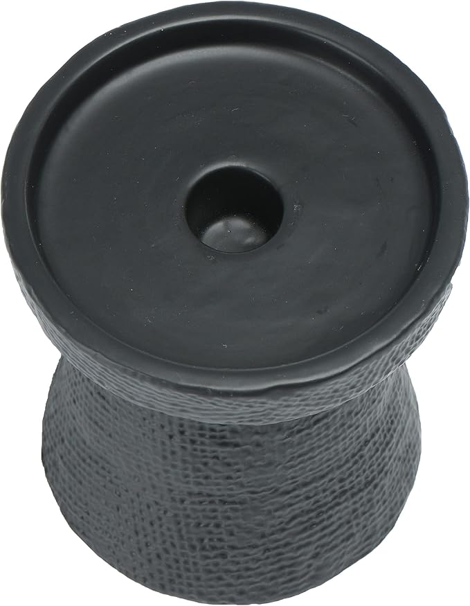 Main + Mesa Stoneware Pillar & Taper Candle Holders,(Pack of 8)