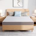 Amazon Basics Memory Foam Mattress, Medium Firm, 8 Inch, Queen, White/Grey