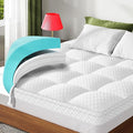 Dual Layer 3 Inch Memory Foam Mattress Topper Twin XL Size, 2 Inch Cooling Gel Memory Foam Plus 1 Inch Pillow Top Mattress Pad Cover, with 8-21 Inch Deep Pocket