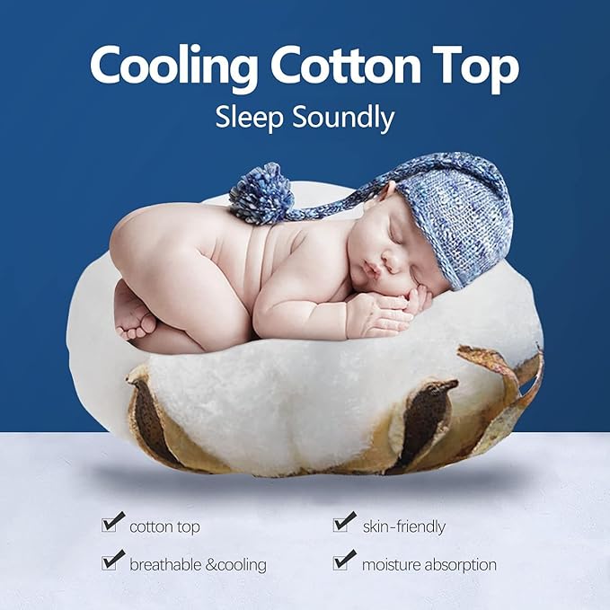 COONP Full XL Mattress Topper, Extra Thick Pillowtop, Cooling Plush Mattress Pad Cover Cotton Top Bed Topper Protector with 8-21 Inch Deep Pocket