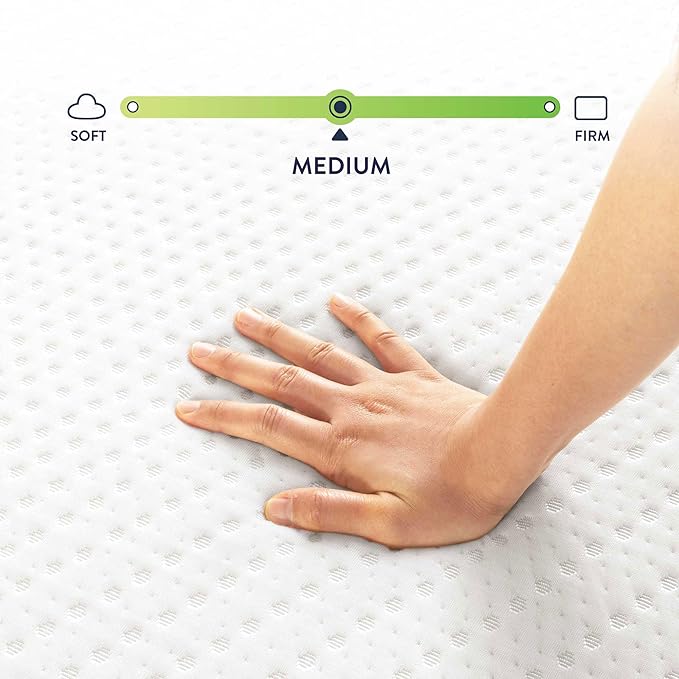 Best Price Mattress 5 Inch Twin Mattress, Green Tea Memory Foam Mattress for Kids and Adults, Bunk Bed, Trundle, Day Bed Compatible, Medium Firm Mattress, Bed-in-A-Box