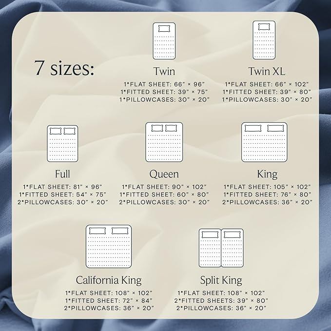 LuxClub 4 PC Queen Sheet Set, Deep Pockets Wrinkle Free Cooling Bed Sheets Hotel Bedding for Women, Men, Kids & Teens, Includes 1 Fitted Sheet, 1 Flat Sheet and 2 Pillowcases - Silky Soft Oxford