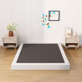 Box Spring for Queen Bed Bed Base 4 inch, Low Profile Metal Queen Box Spring with Fabric Cover, 3000 Lbs Max Weight Capacity Mattress Foundation, Noise-Free, Easy Assembly