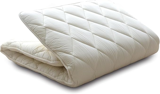EMOOR Japanese Futon Mattress CLASSE Twin XL Made in Japan White, Foldable Floor Sleeping Bed Tatami Mat