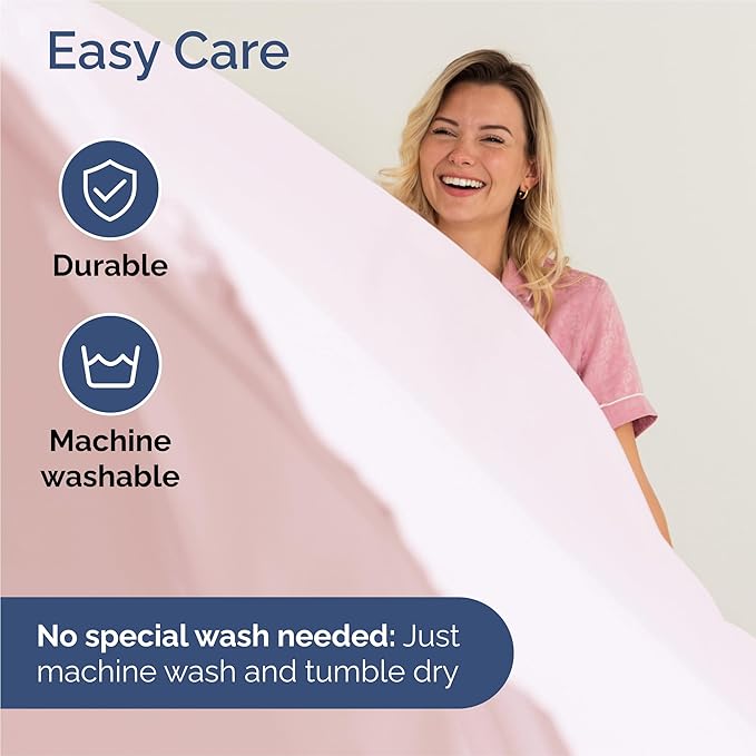 King 6 Piece Sheet Set - Comfy Breathable & Cooling - Ultra Soft Hotel Luxury Bedding Set w/ 8-16 Inch Deep Pockets - 1 Flat & 1 Fitted Sheet & 4 Pillowcases - Wrinkle Free & Easy Care - Lavender Pink