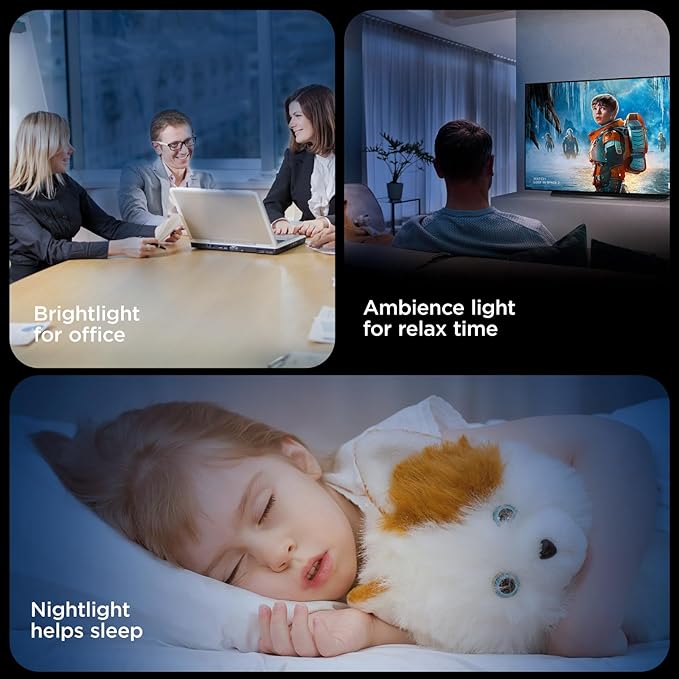 TALOYA Flush Mount Ceiling Light with Remote,3000K-6500K Adjustable,2000K Nightlight,12 Inch, Led Low Profile Ceiling Lights for Bedroom, Living Room, Kitchen, White