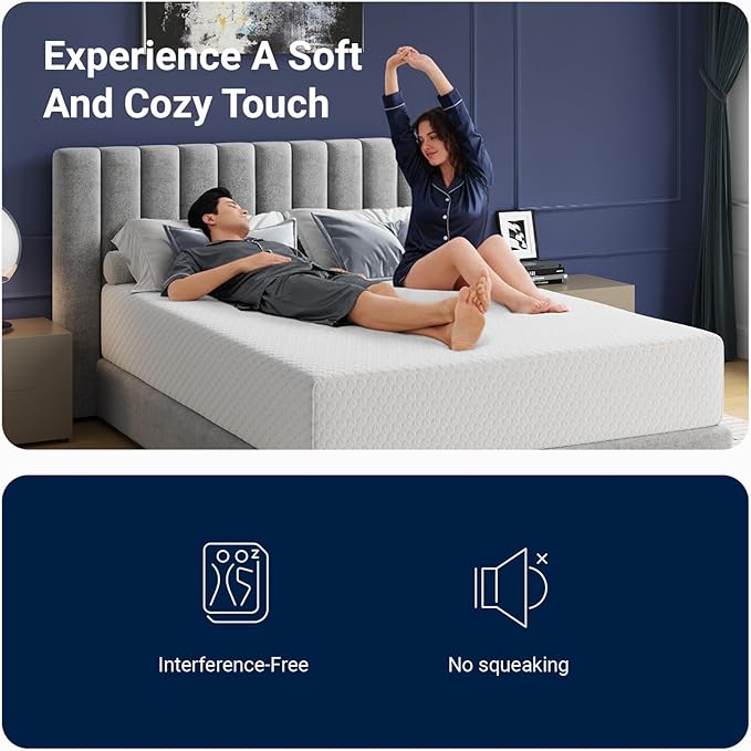 Avenco 12 Inch Full Mattress in a Box with Comfort Memory Foam for Pain Relief & Guestroom Sleep